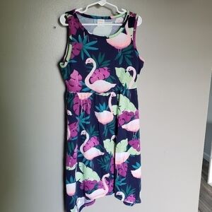 Gymboree Girls Flamingo Sleeveless Dress